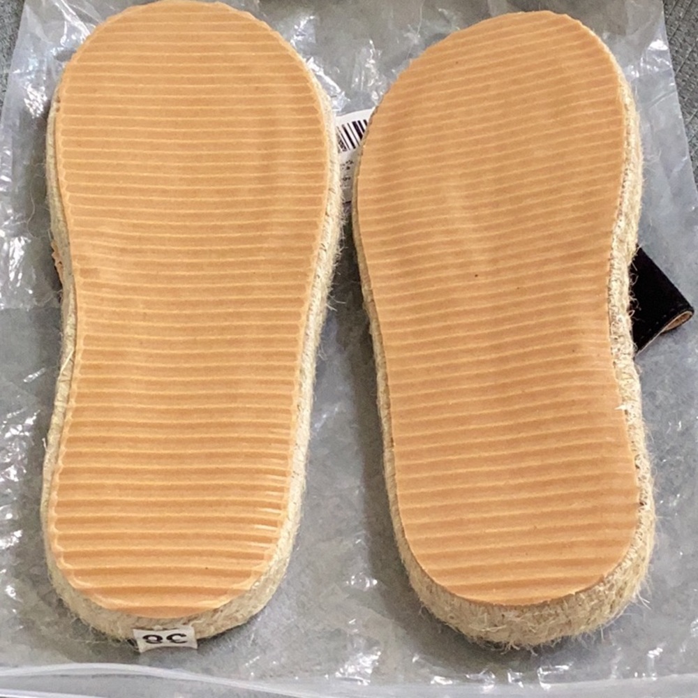 Black Espadrille Sandals - Picture 6 of 6
